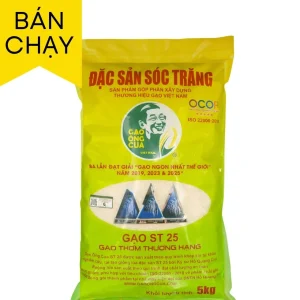 Gạo Ông Cua ST25 (túi 5kg)