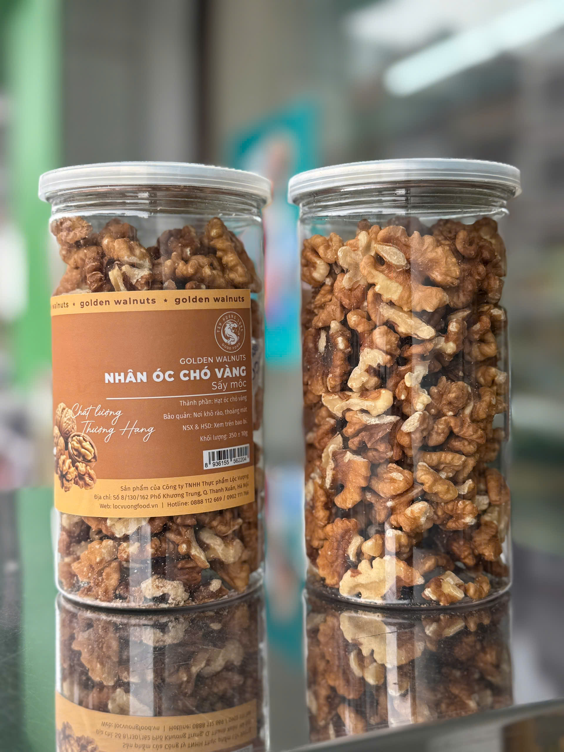 Nhân óc chó vàng sấy mộc Goodfood hộp 350g