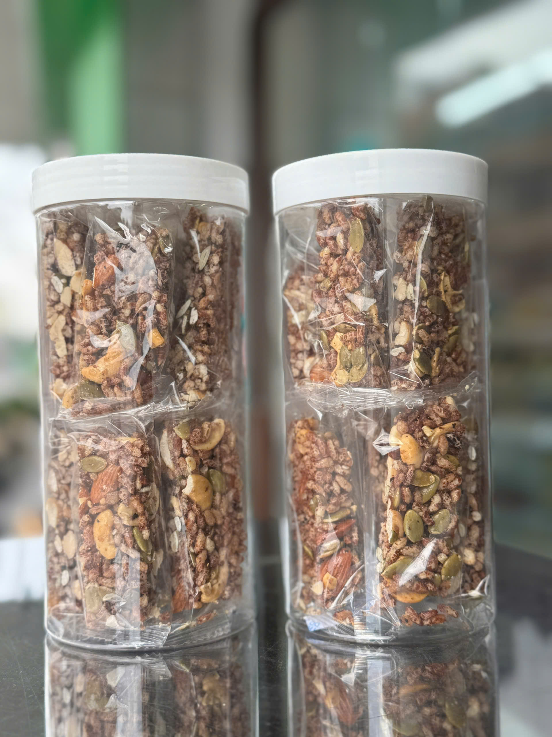 Thanh gạo lứt Mix hạt dinh dưỡng 300g - Ảnh 2