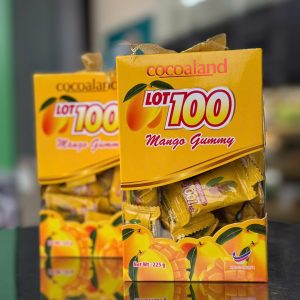 Kẹo Lot 100, vị xoài-Cocoaland, Malaysia 225g