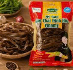 Mỳ Gạo Bao Thai Định Hóa - Sợi Bánh Đa Cua 500g - Sợi To Dai Ngon, Đặc Sản Thái Nguyên.