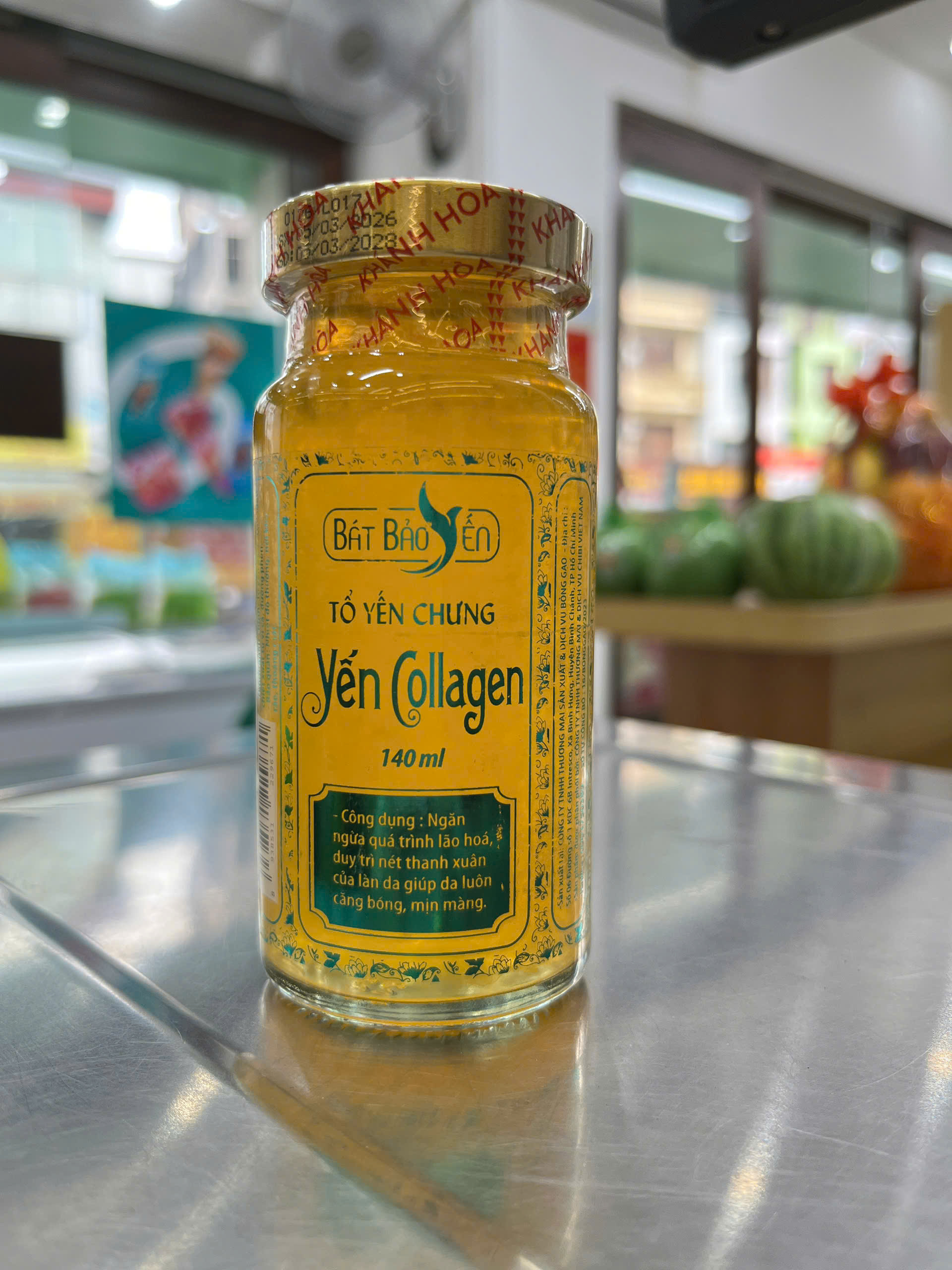 Yến Chưng Collagen 140Ml