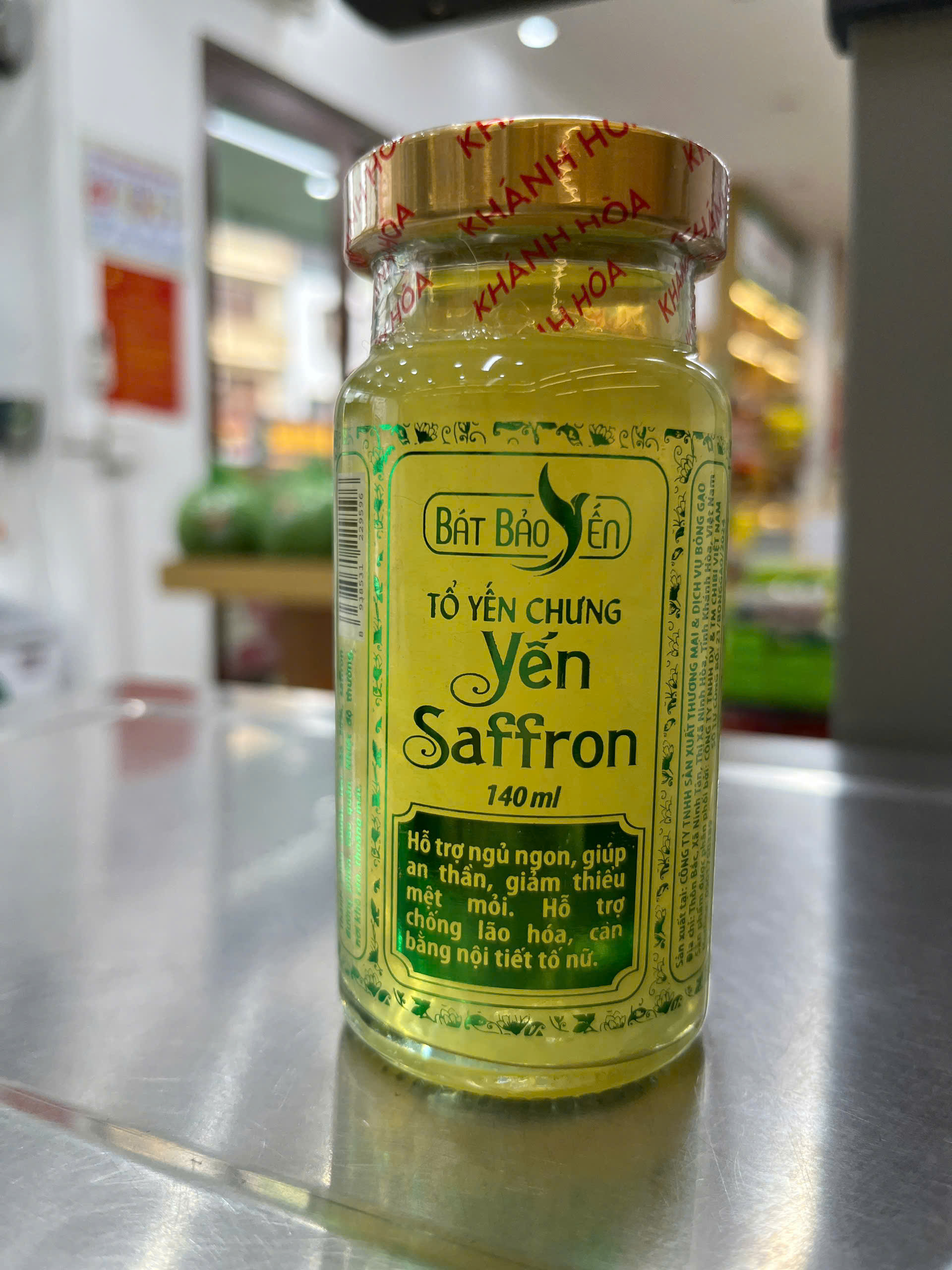 Yến Chưng Saffron 140Ml