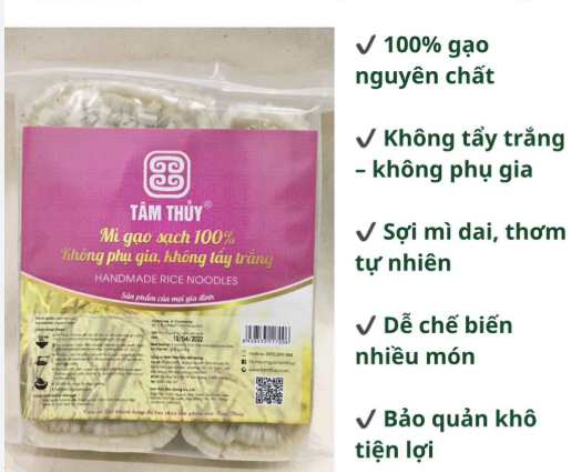 Mỳ gạo chũ Tâm Thủy 1Kg - Ảnh 2