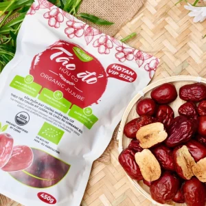 TÁO ĐỎ HOTAN HỮU CƠ VIP SIZE ANBIO 450G ( 8-9 quả /100g)